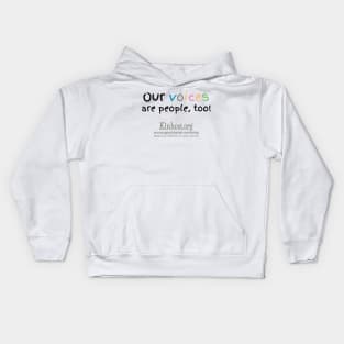 Voices are People Too Kids Hoodie